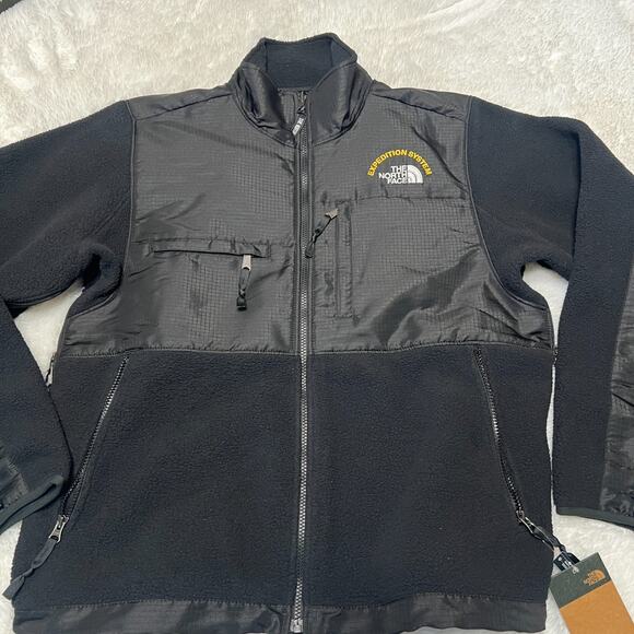 THE NORTH FACE RETRO DENALI EXPEDITION SYSTEM JACKET BLACK FLEECE - Picture 2 of 9